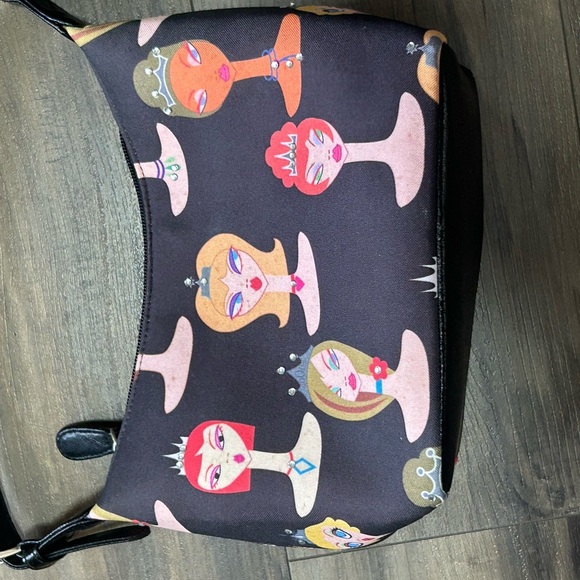 Y2K Graphic Black and Pink Women's Bag - Picture 2 of 8